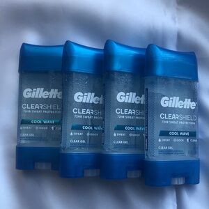 Gillette Clear Gel Cool Wave Deodorant for Men - Blue